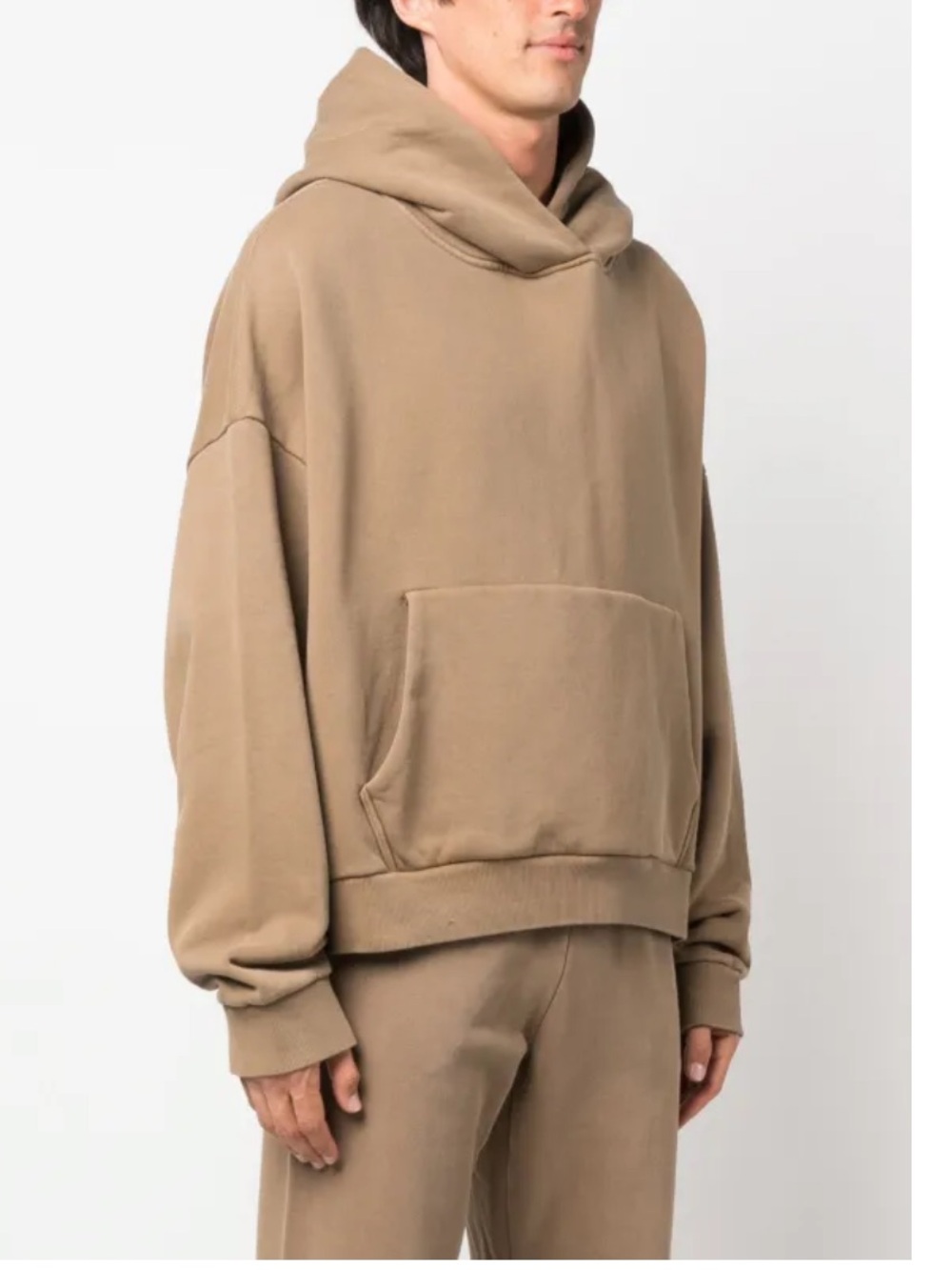 Entire Studios Unisex Brown Archive Heavy Hoodie Pullover Sweatshirt in Cork